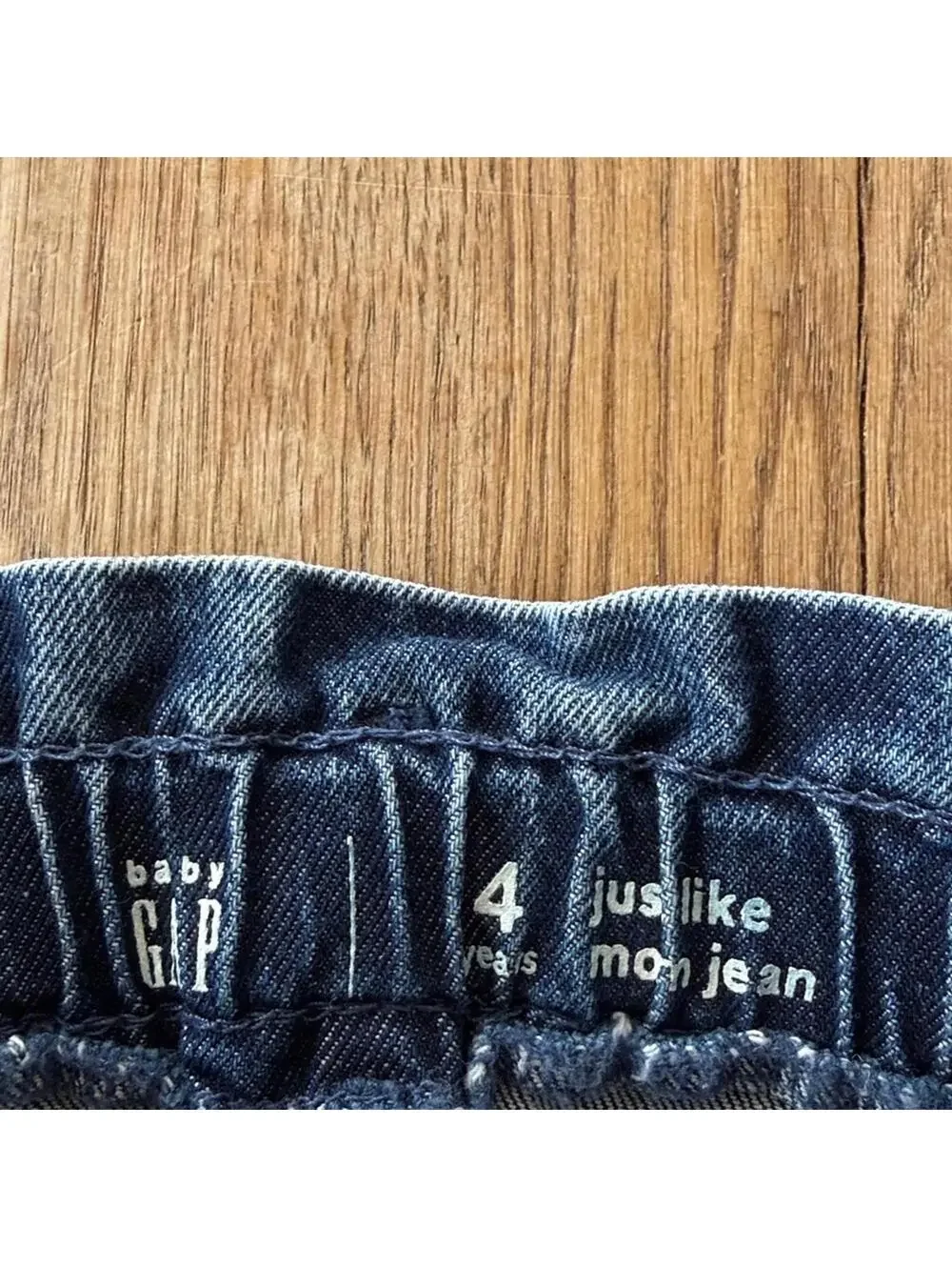 Baby GAP Kids Just like mom Dark Blue Denim Jeans 4 NWT